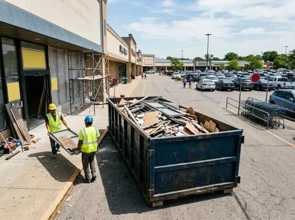 retail-store-renovation-debris-003 — frequently asked questions, Roll-off Dumpster Rentals in Madeira, OH